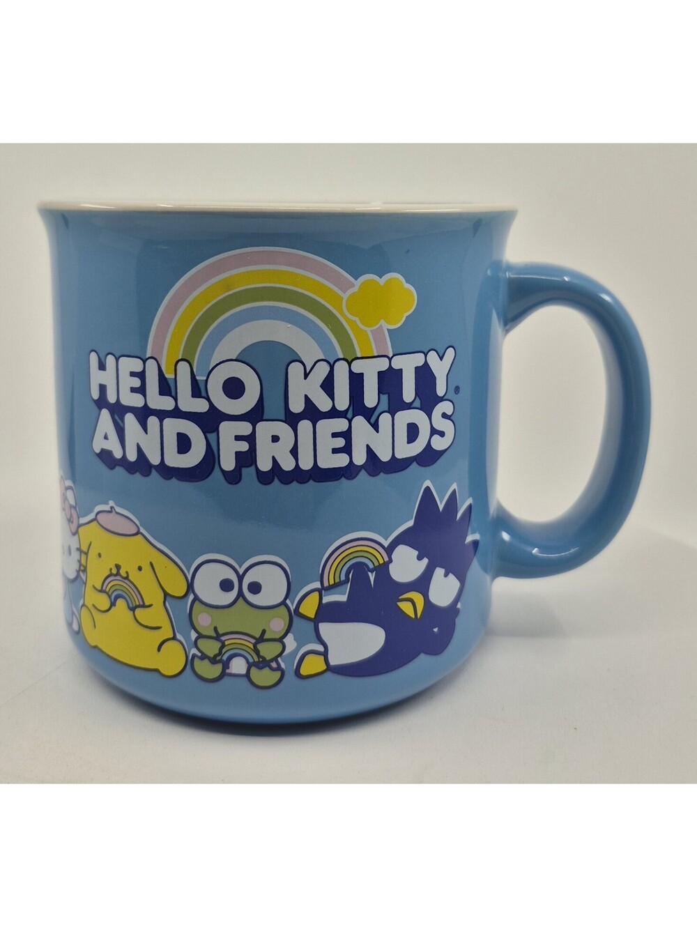 Silver Buffalo Sanrio Hello Kitty And Friends Blue Ceramic Mug 20 oz